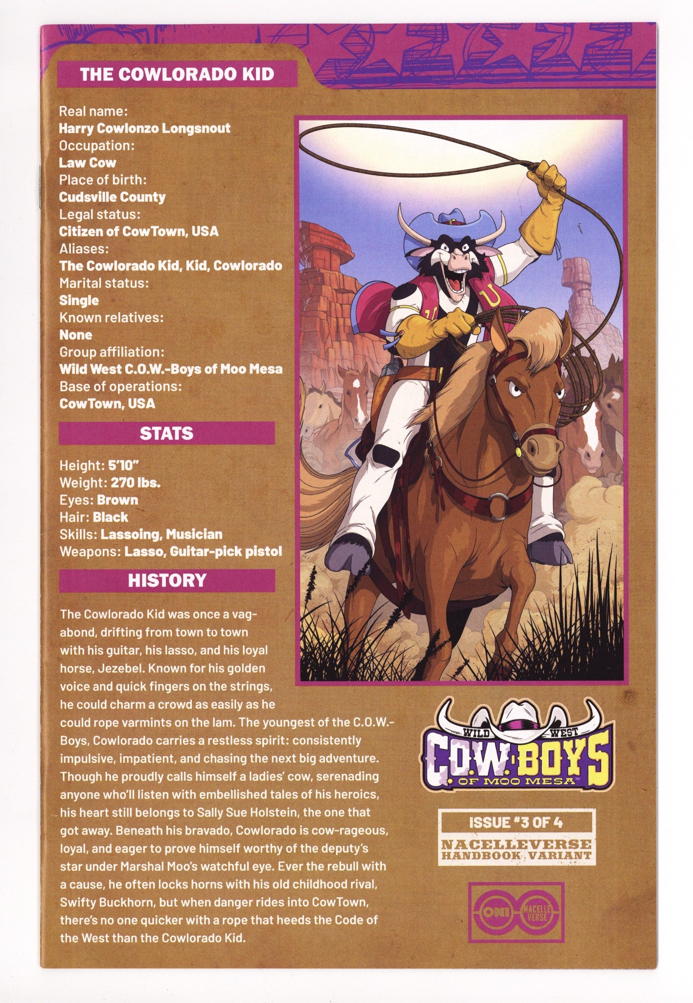 Wild West Cow-Boys Of Moo Mesa 3 Spaziante Variant (2025)