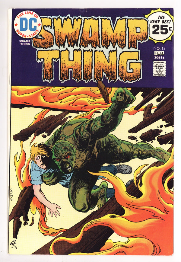 Swamp Thing Vol 1 14 VF- (7.5) (1975)