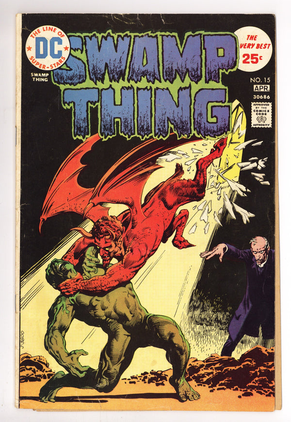 Swamp Thing Vol 1 15 Low Grade (1975)