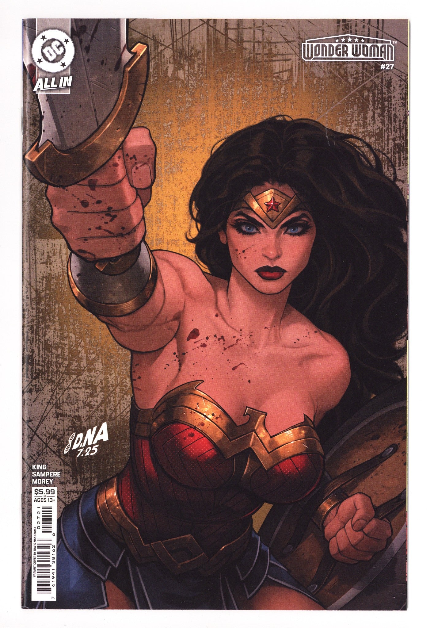 Wonder Woman Vol 6 27 Nakayama Variant (2025)