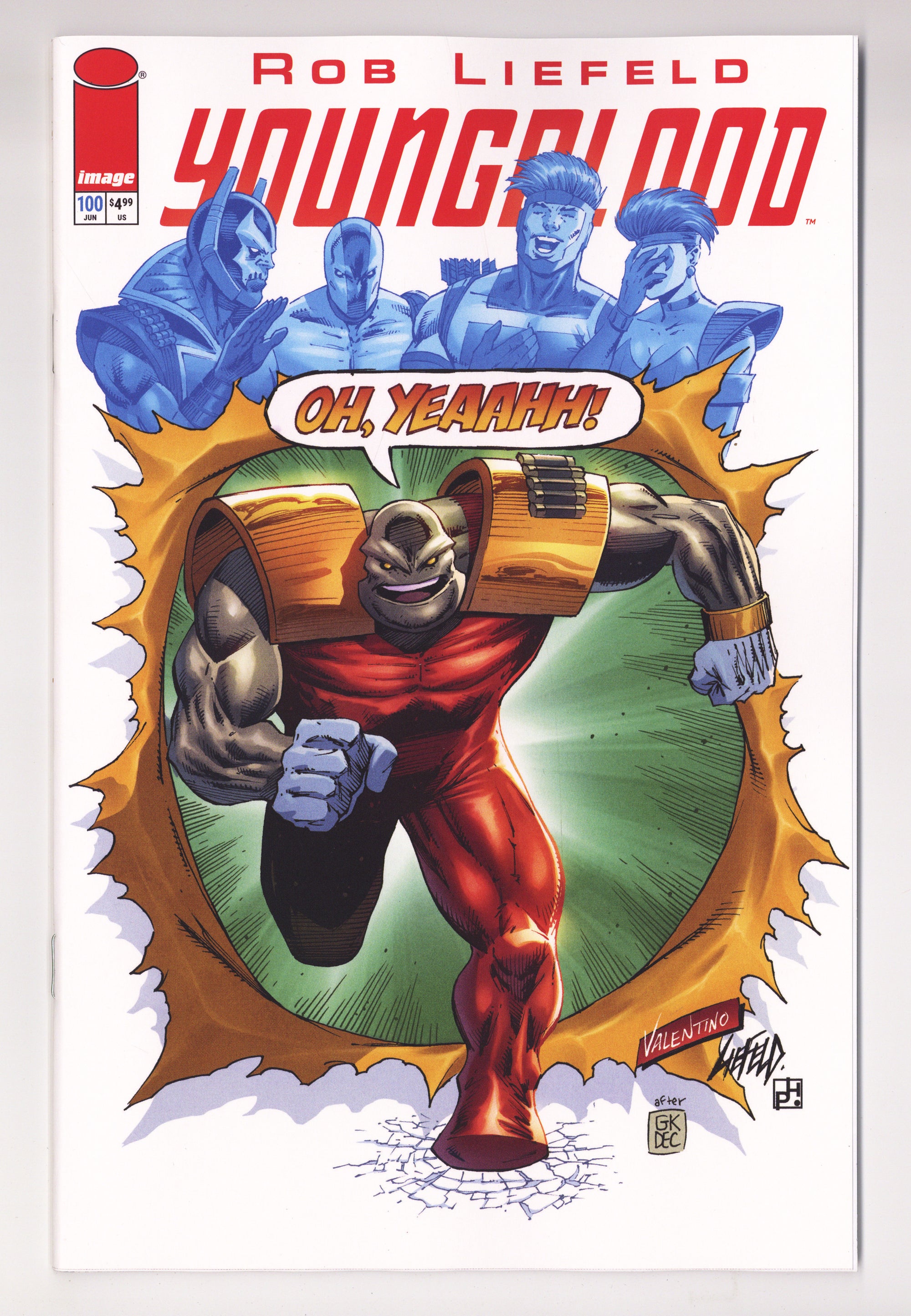 Youngblood Vol 7 100 Valentino Homage Variant (2026)