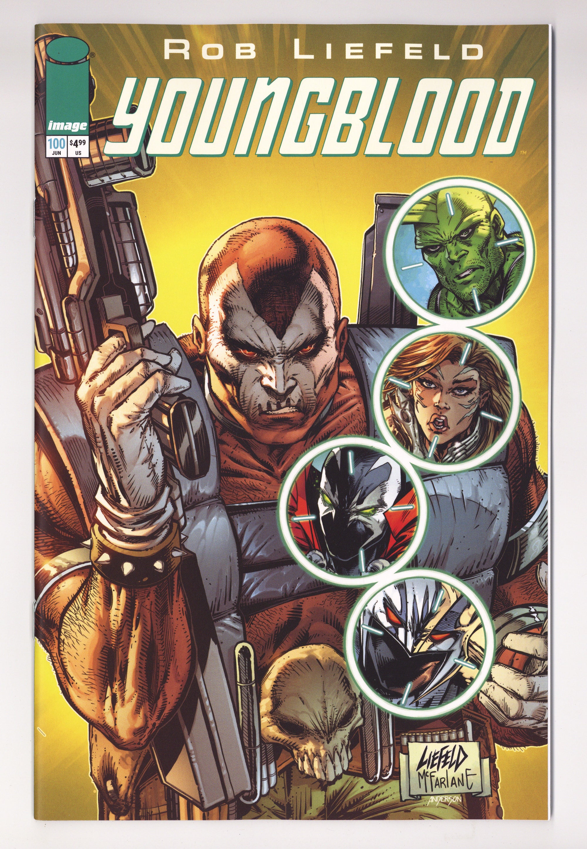 Youngblood Vol 7 100 Liefeld Homage Yellow Variant (2026)