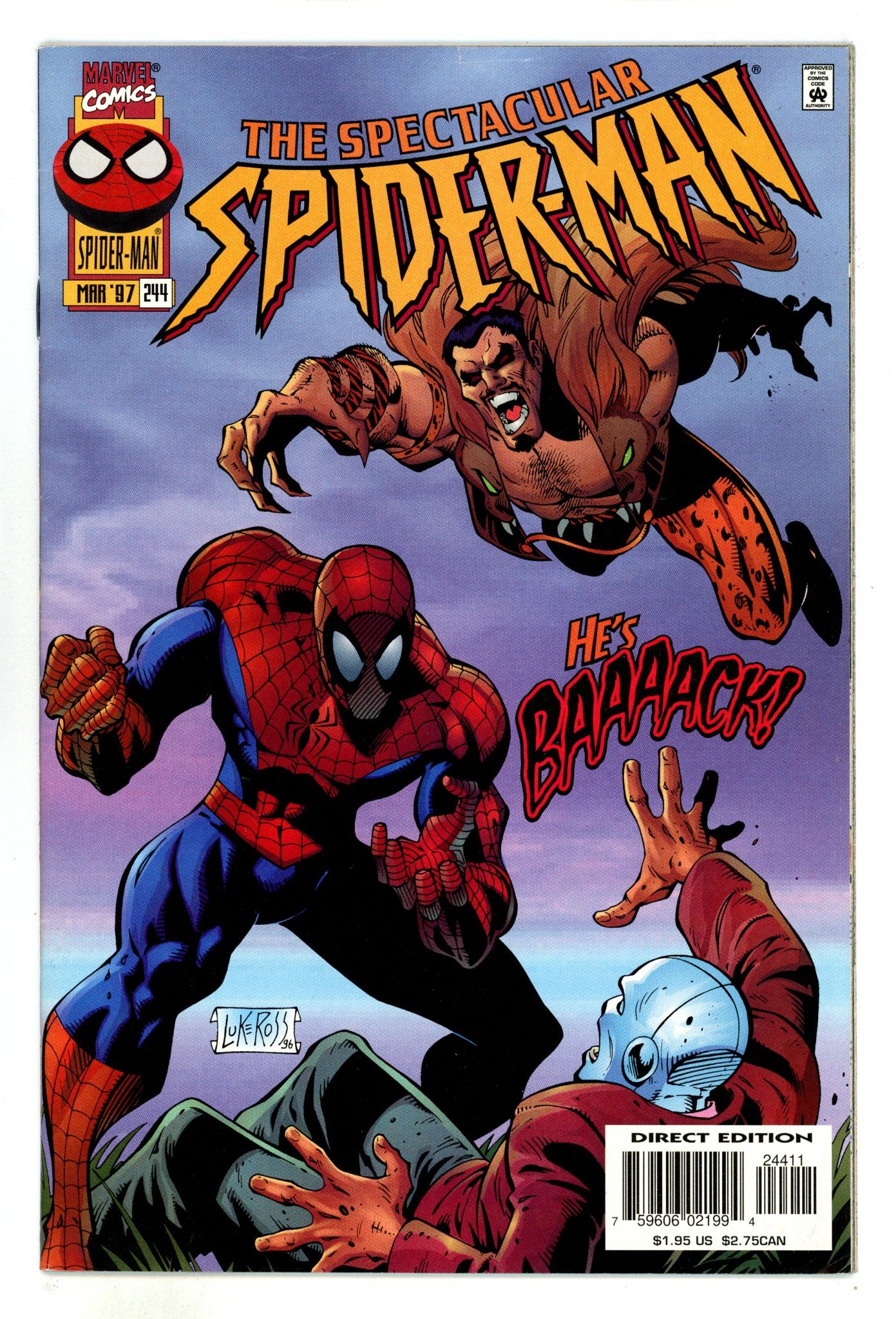 The Spectacular Spider-Man Vol 1 244 Mid Grade (1997) 
