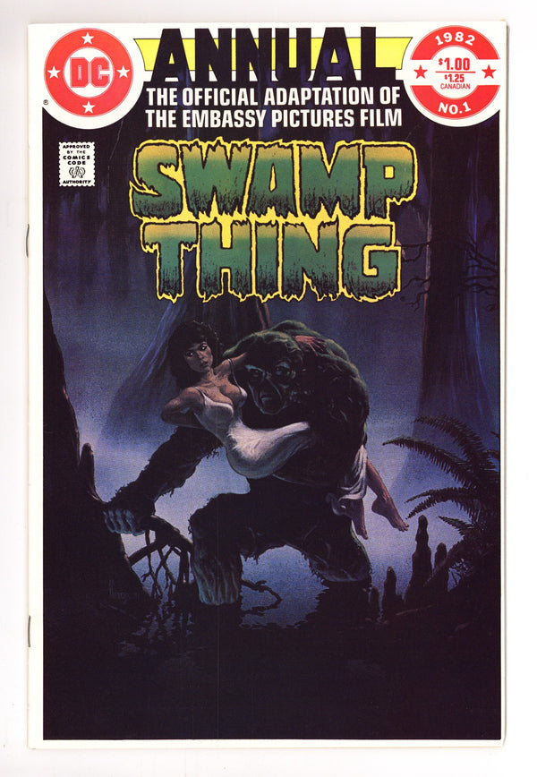 The Saga of Swamp Thing Annual Vol 2 1 Mid Grade (1982)