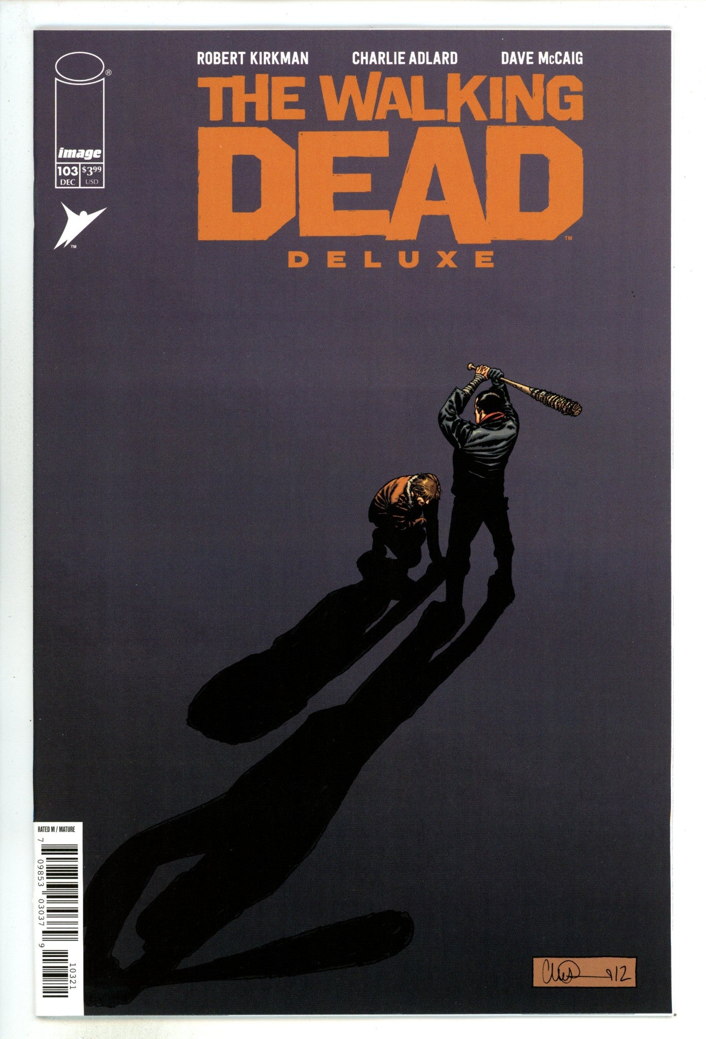 Walking Dead Deluxe 103 Adlard Variant (2024)