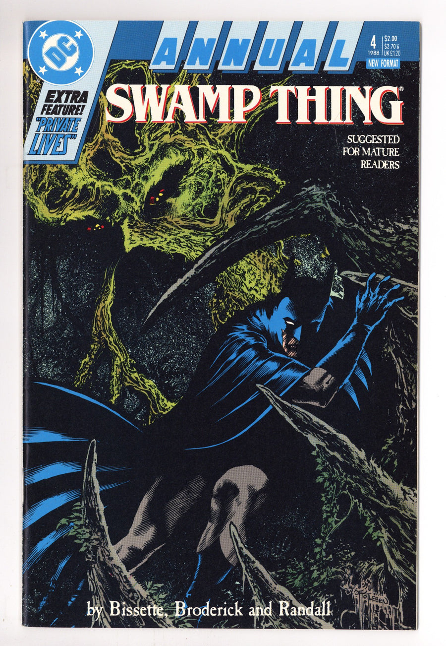 Swamp Thing Annual Vol 2 4 Mid Grade (1988) 