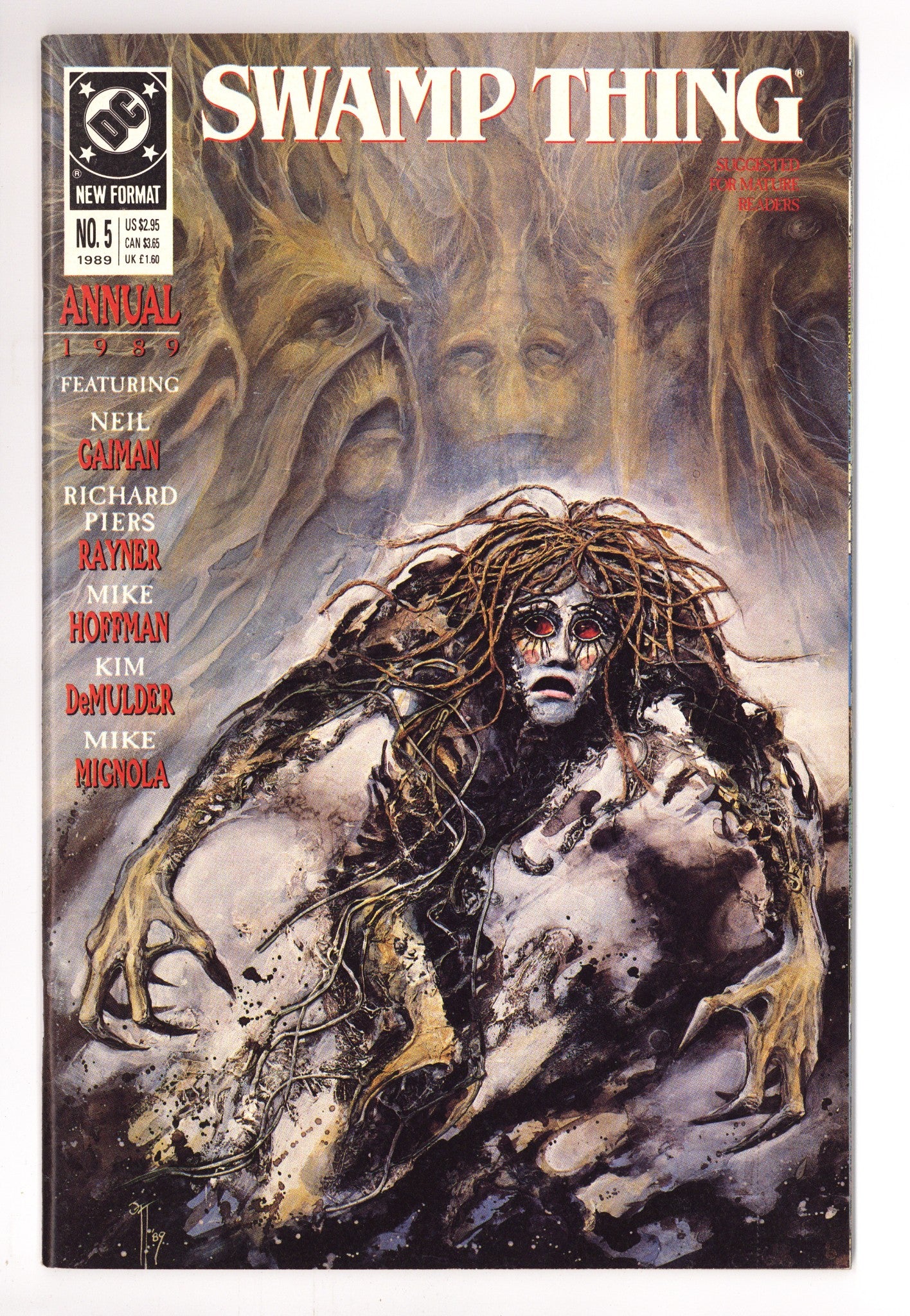 Swamp Thing Annual Vol 2 5 Mid Grade (1989) 