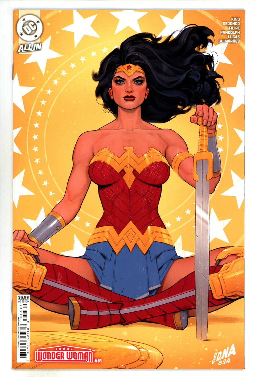 Wonder Woman Vol 6 16 Nakayama Variant (2024)