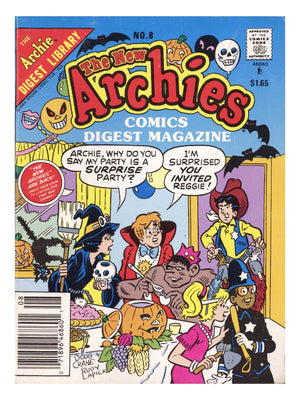 The New Archies Comics Digest Magazine 8 Low Grade (1989) Canadian Price Variant