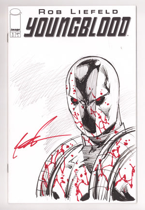 Youngblood Vol 7 1 Liefeld Original Sketch Incentive VF+ (2025)