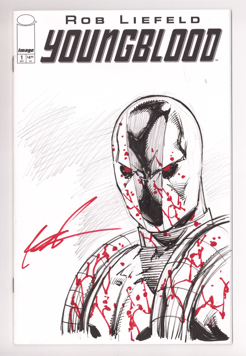 Youngblood Vol 7 1 Liefeld Original Sketch Incentive VF+ (2025)