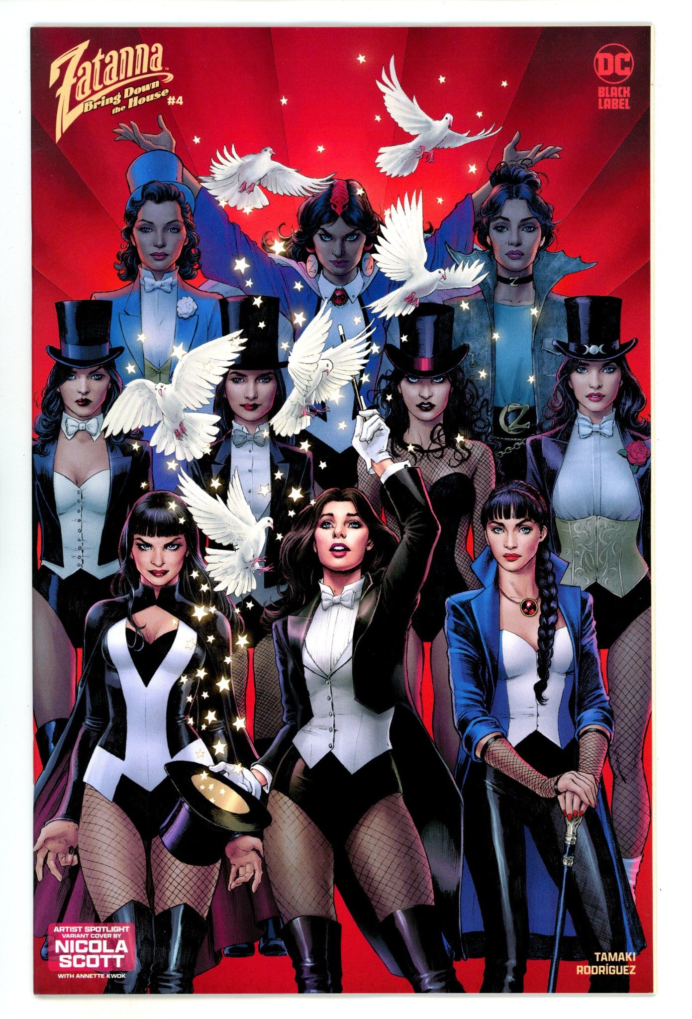 Zatanna Bring Down The House 4 Scott Variant (2024)