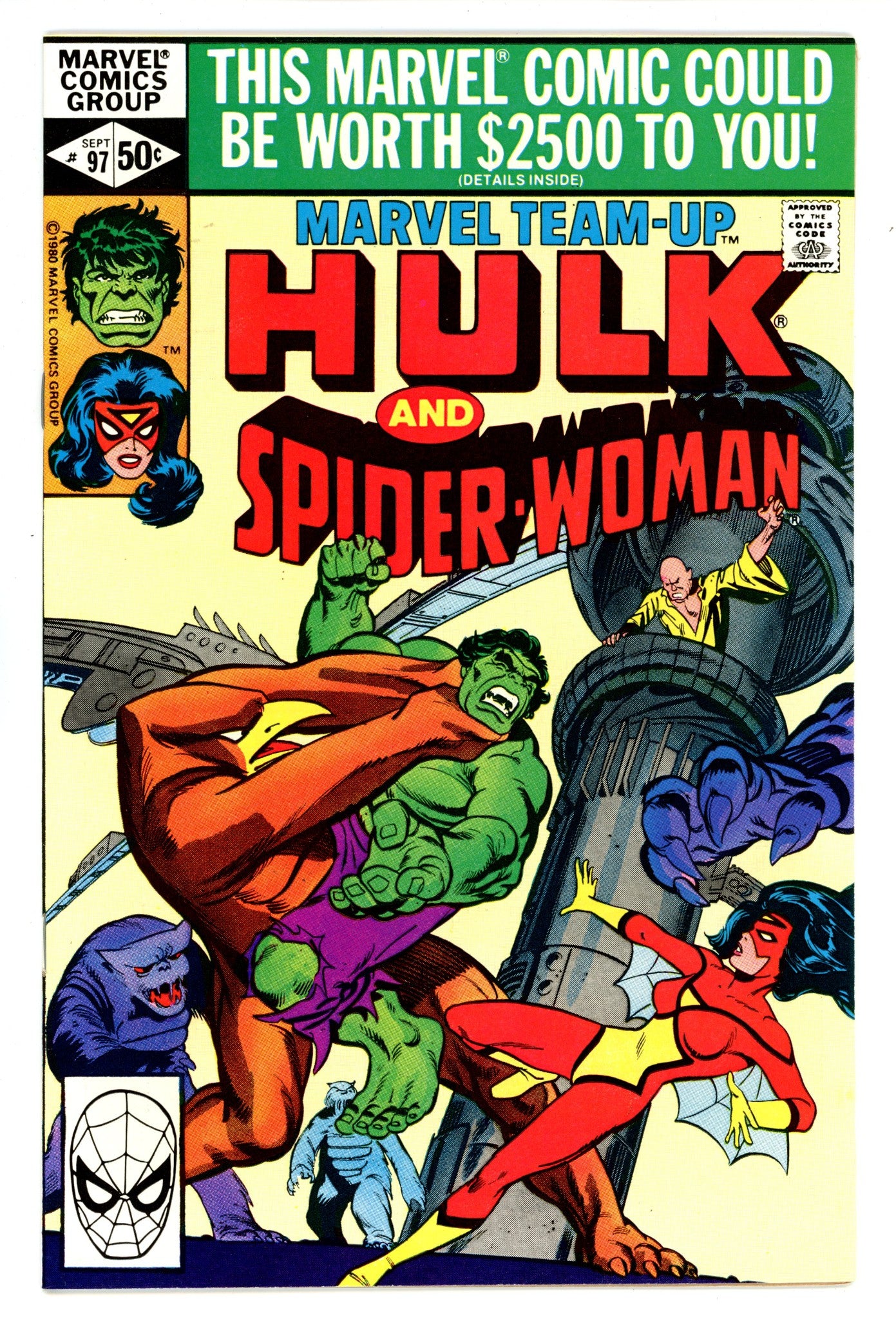 Marvel Team-Up Vol 1 97 High Grade (1980) 