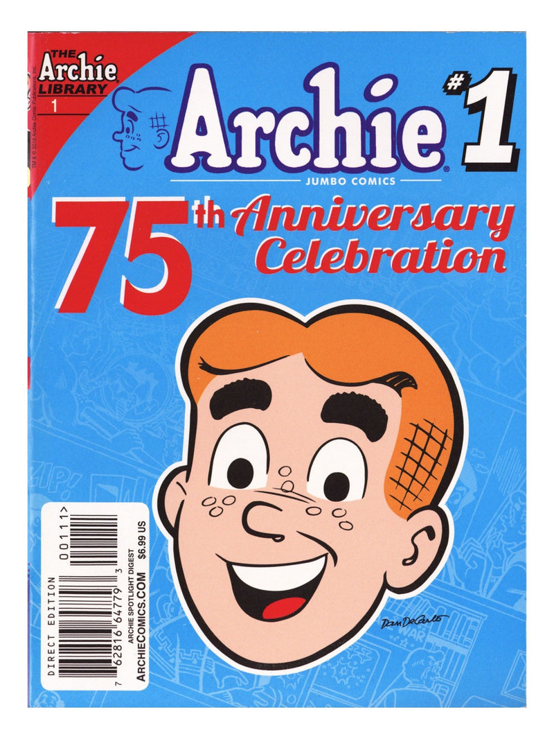 Archie Spotlight Digest: Archie 75th Anniversary Digest 1 Mid Grade (2016) 