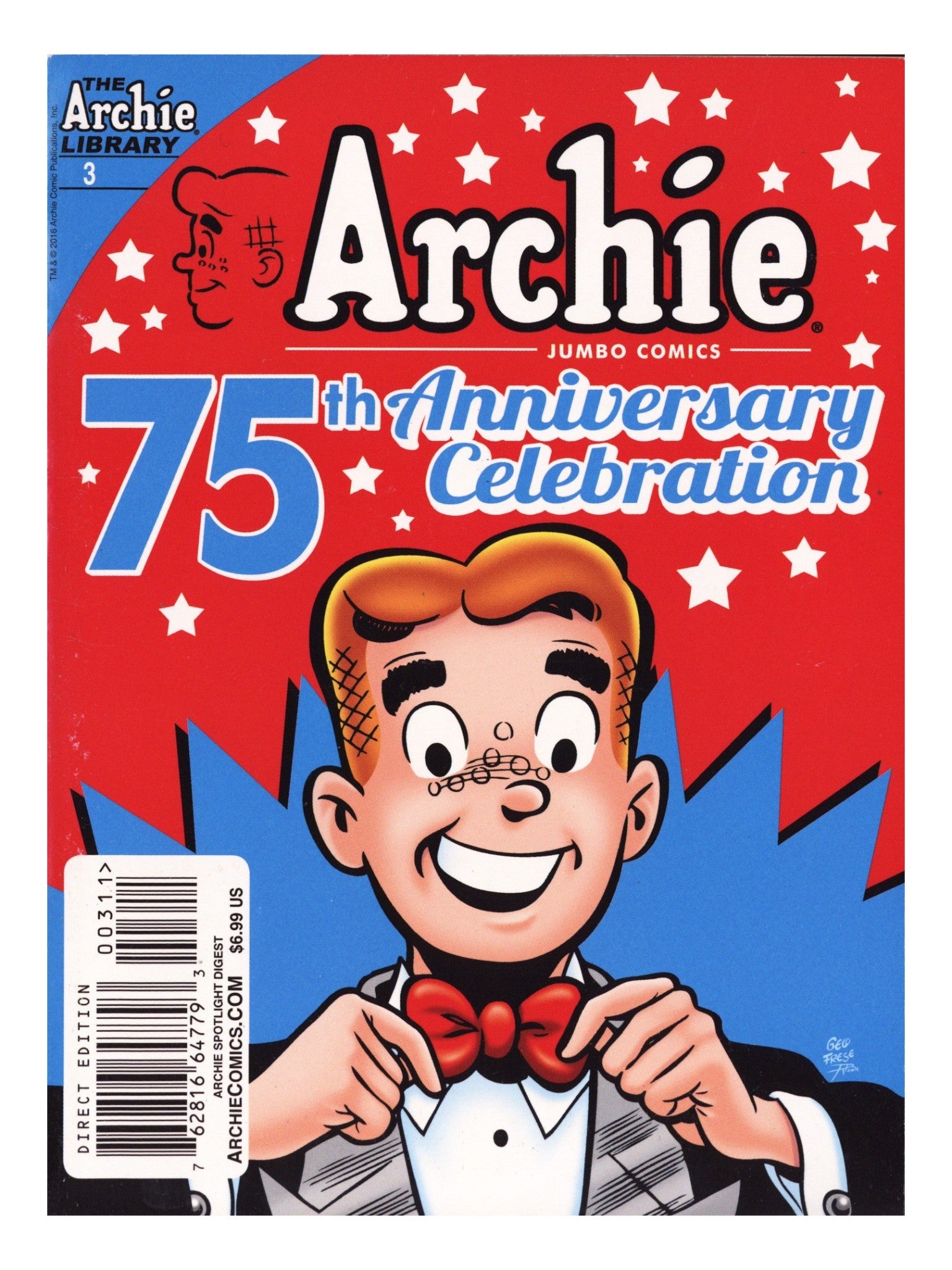 Archie Spotlight Digest: Archie 75th Anniversary Digest 3 High Grade (2016) 
