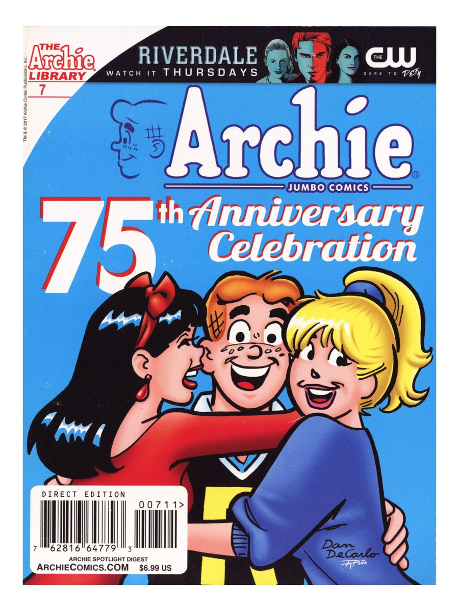 Archie Spotlight Digest: Archie 75th Anniversary Digest 7 Mid Grade (2017) 