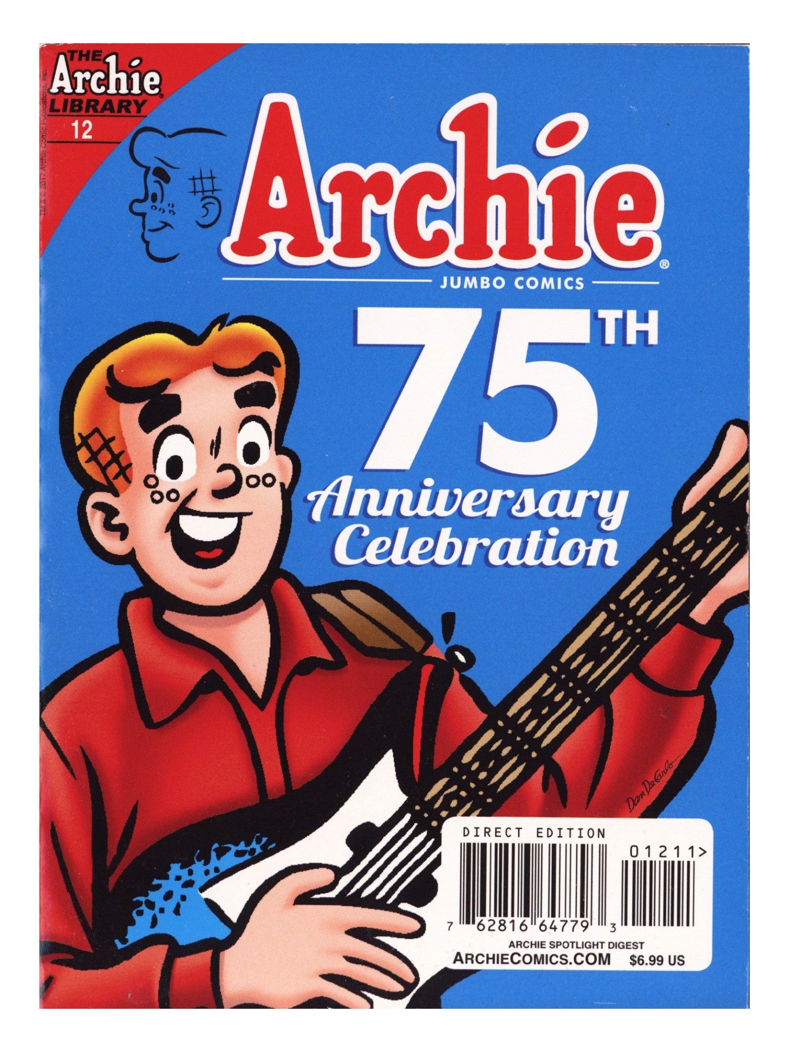 Archie Spotlight Digest: Archie 75th Anniversary Digest 12 High Grade (2017) 