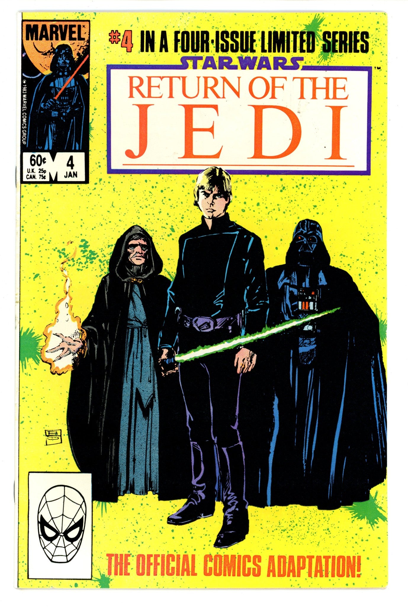 Star Wars: Return of the Jedi 4 VF- (7.5) (1984) 