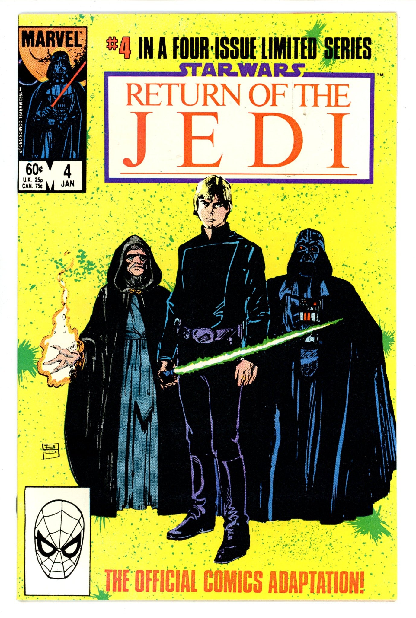 Star Wars: Return of the Jedi 4 NM- (9.2) (1984) 