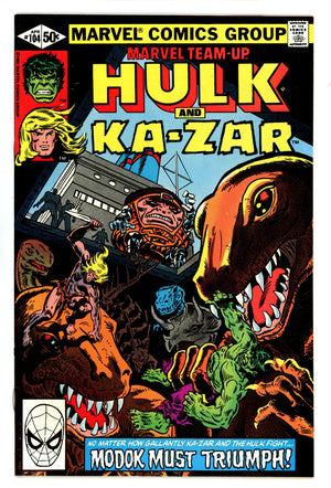 Marvel Team-Up Vol 1 104 High Grade (1981) 