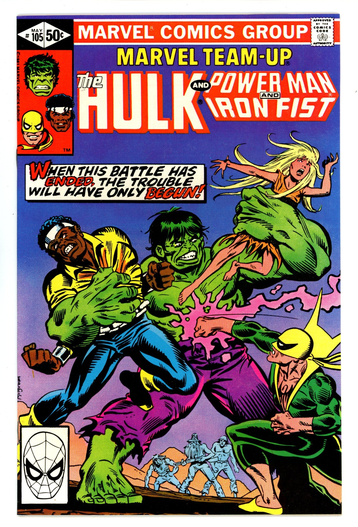 Marvel Team-Up Vol 1 105 Mid Grade (1981) 