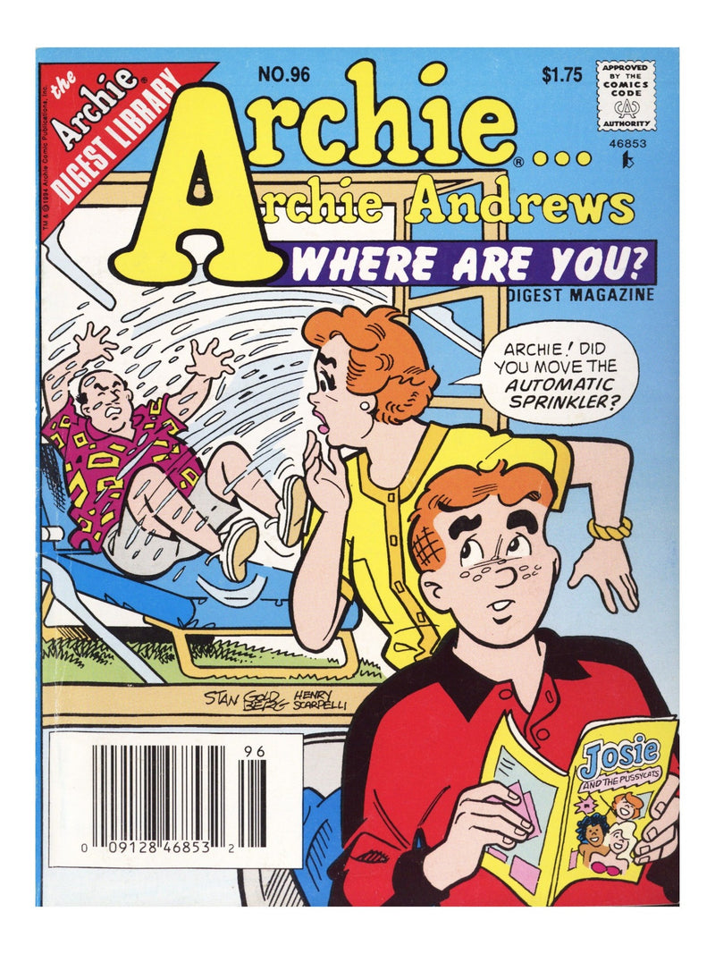 Archie... Archie Andrews, Where Are You? Comics Digest Magazine 96 Low Grade (1994) Newsstand 