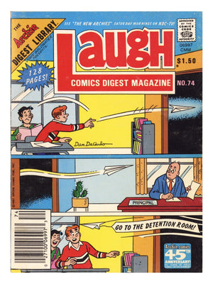 Laugh Comics Digest Magazine 74 Mid Grade (1988) Canadian Price Variant