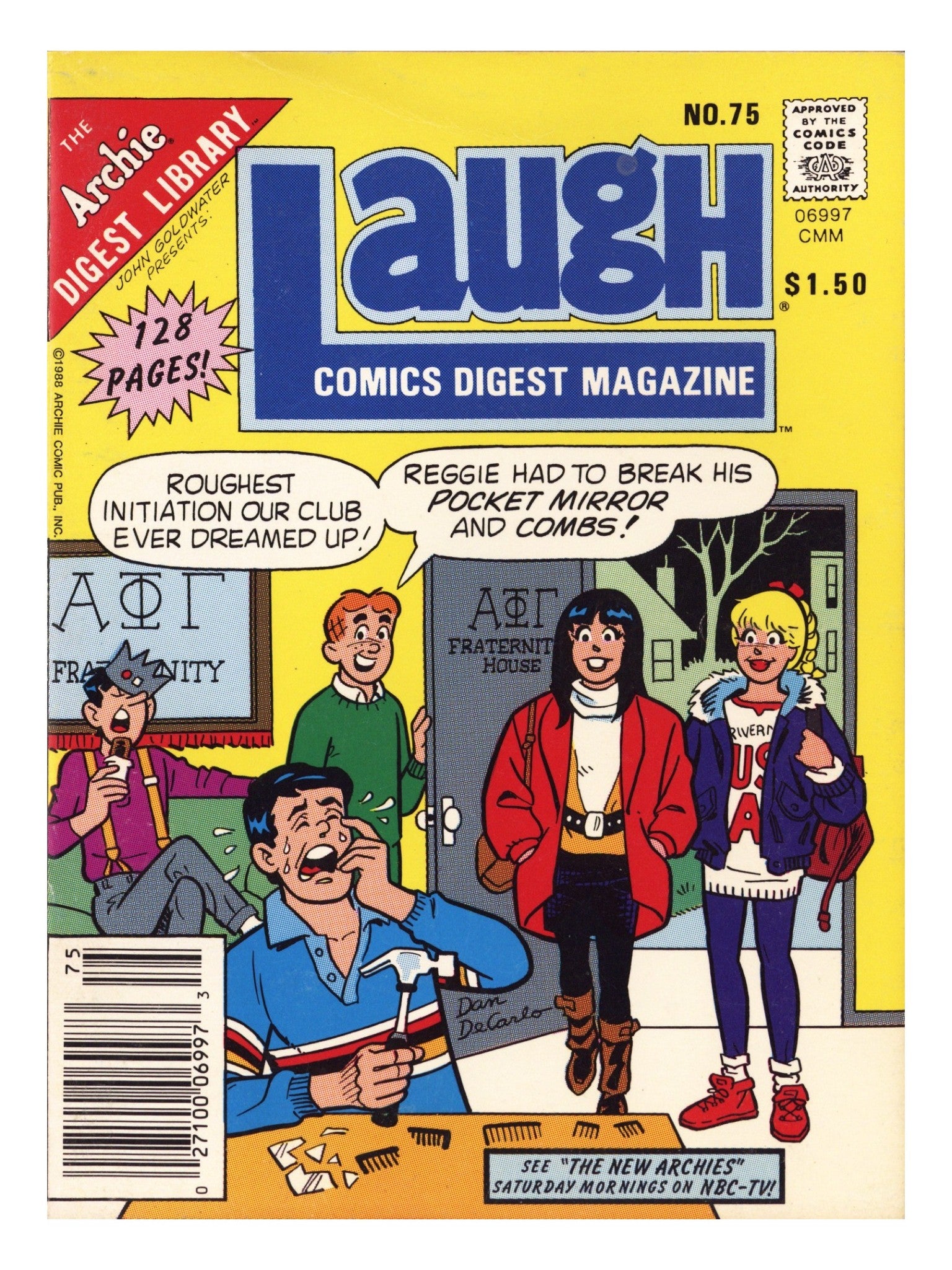 Laugh Comics Digest Magazine 75 Mid Grade (1988) Canadian Price Variant 