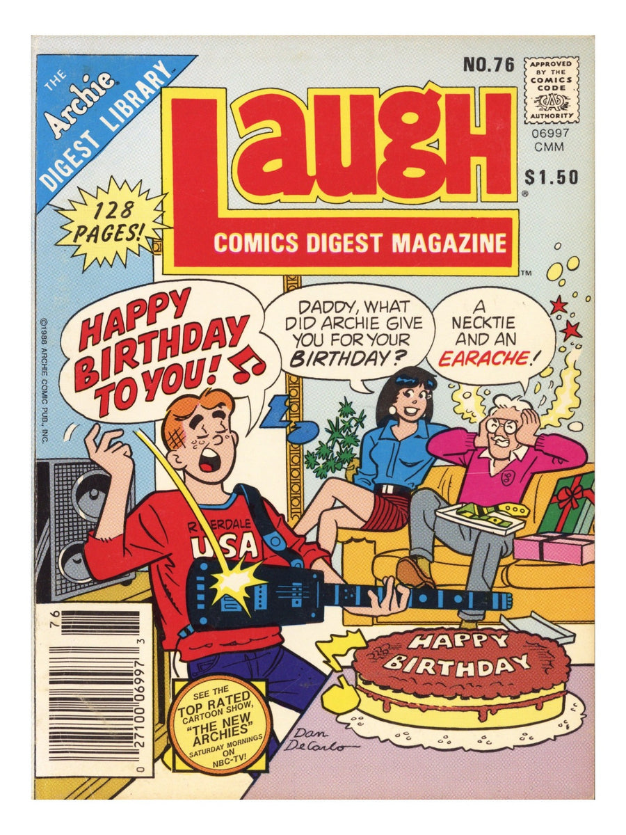 Laugh Comics Digest Magazine 76 Mid Grade (1988) Canadian Price Variant 