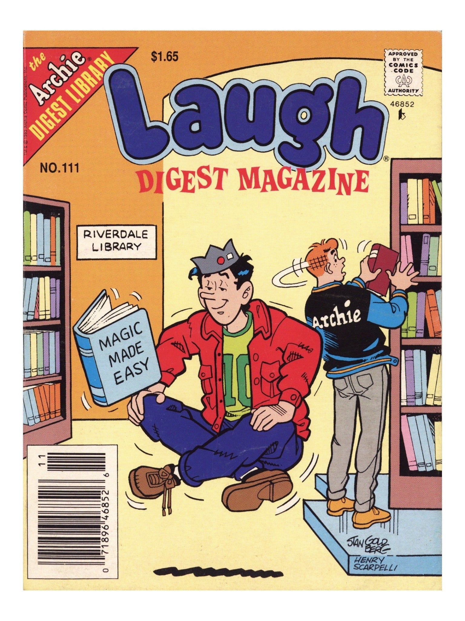 Laugh Digest Magazine 111 Mid Grade (1993) Canadian Price Variant 