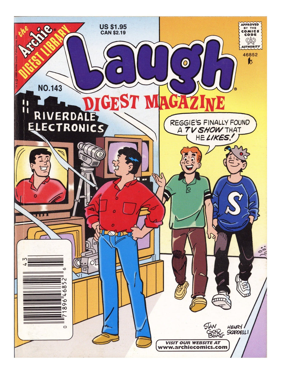 Laugh Digest Magazine 143 Mid Grade (1998) Newsstand 