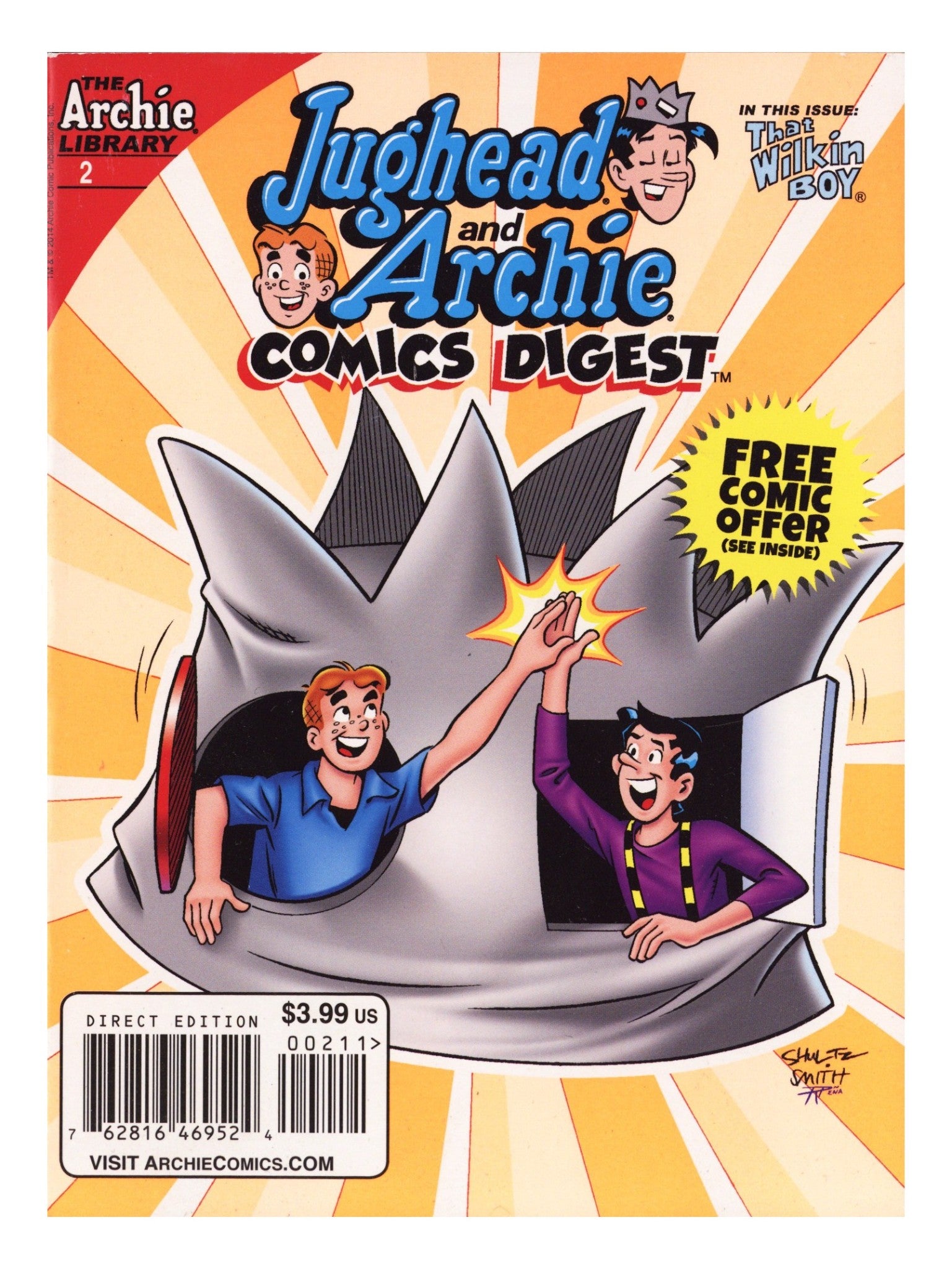Jughead and Archie Double Digest 2 High Grade (2014) 