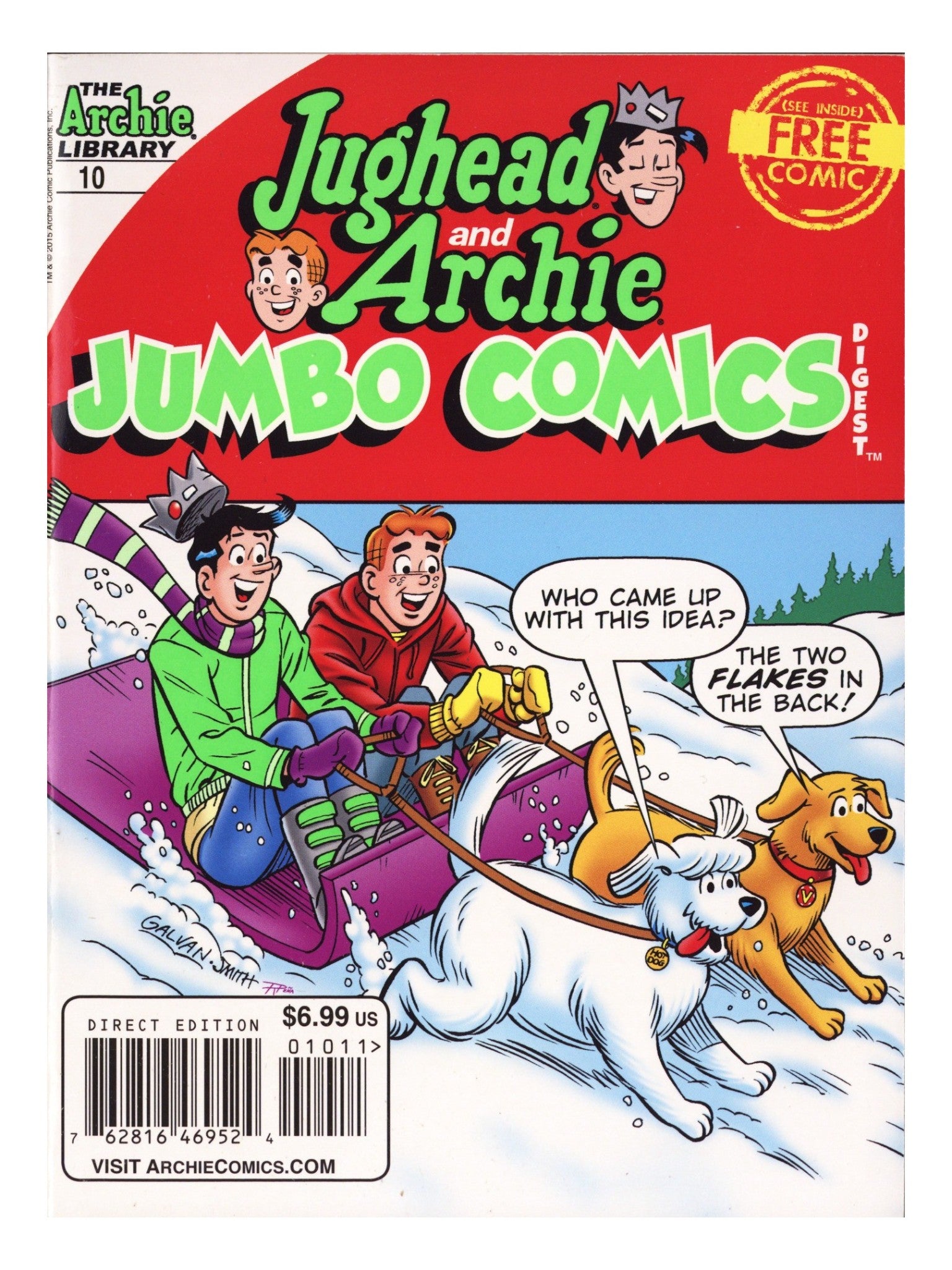 Jughead and Archie Double Digest 10 Mid Grade (2015) 