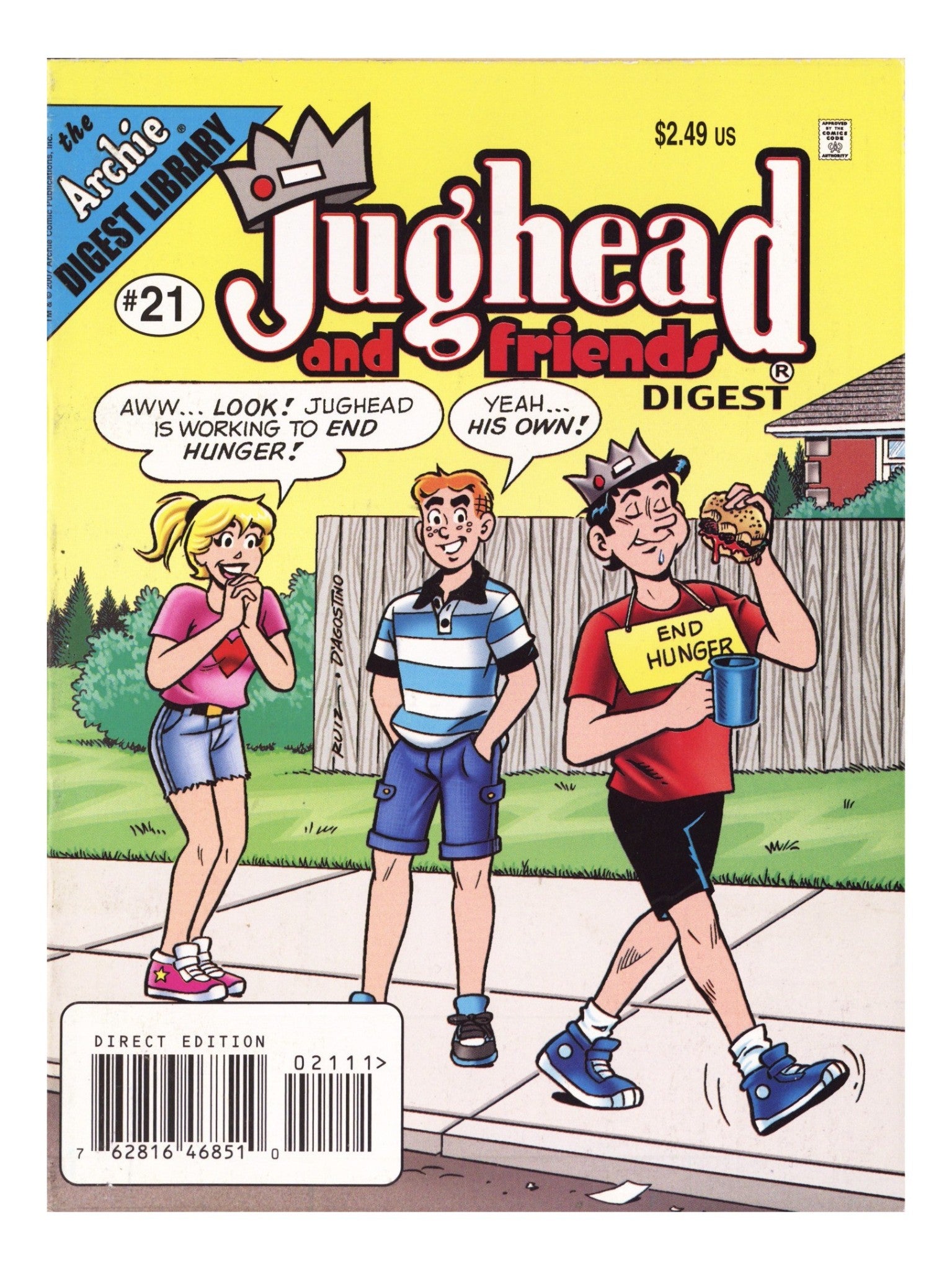 Jughead & Friends Digest Magazine 21 Mid Grade (2007) 
