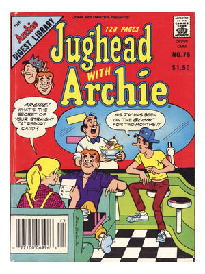 Jughead with Archie Digest 75 Low Grade (1986) Canadian Price Variant