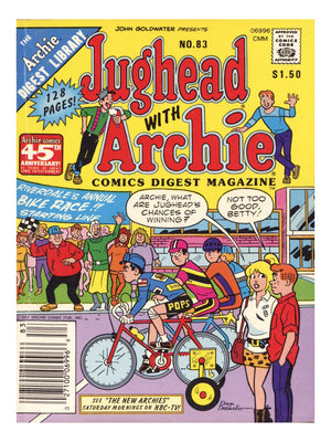 Jughead with Archie Digest 83 Mid Grade (1987) Canadian Price Variant