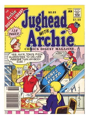 Jughead with Archie Digest 89 Low Grade (1988) Canadian Price Variant