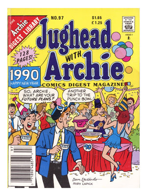Jughead with Archie Digest 97 Low Grade (1990) Canadian Price Variant