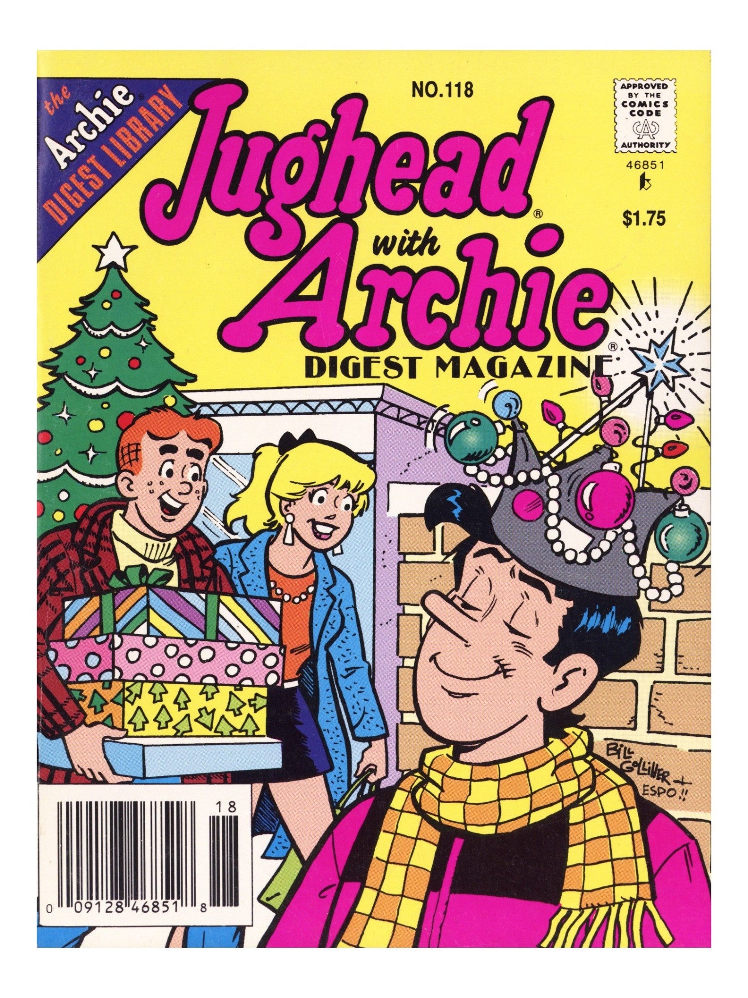 Jughead with Archie Digest 118 Mid Grade (1994) Newsstand 