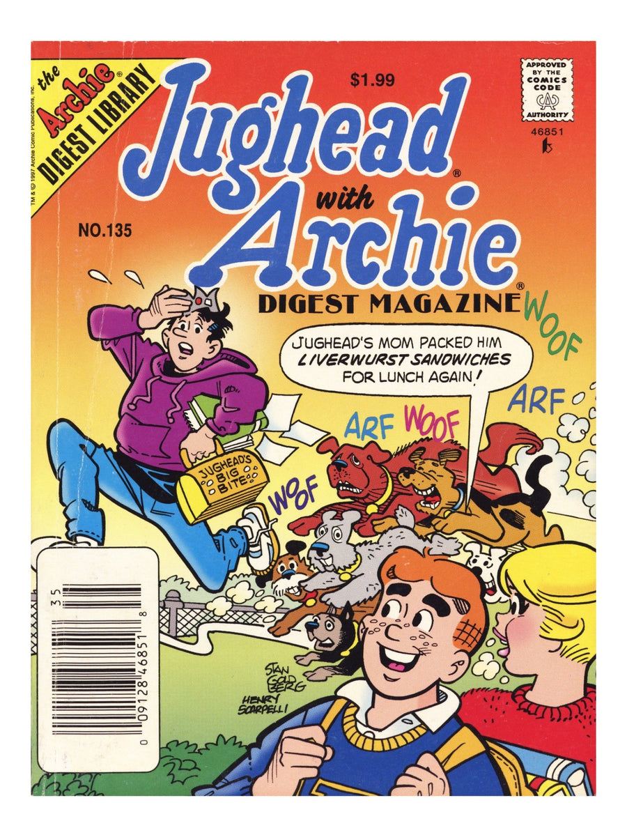 Jughead with Archie Digest 135 Low Grade (1997) Canadian Price Variant 