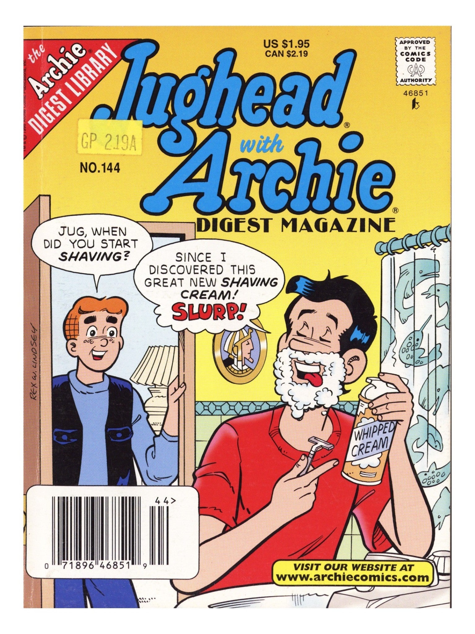 Jughead with Archie Digest 144 Mid Grade (1998) Newsstand 