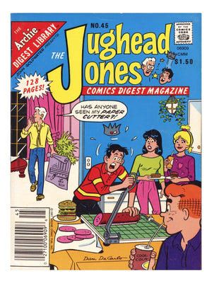 The Jughead Jones Comics Digest 45 Mid Grade (1987) Canadian Price Variant