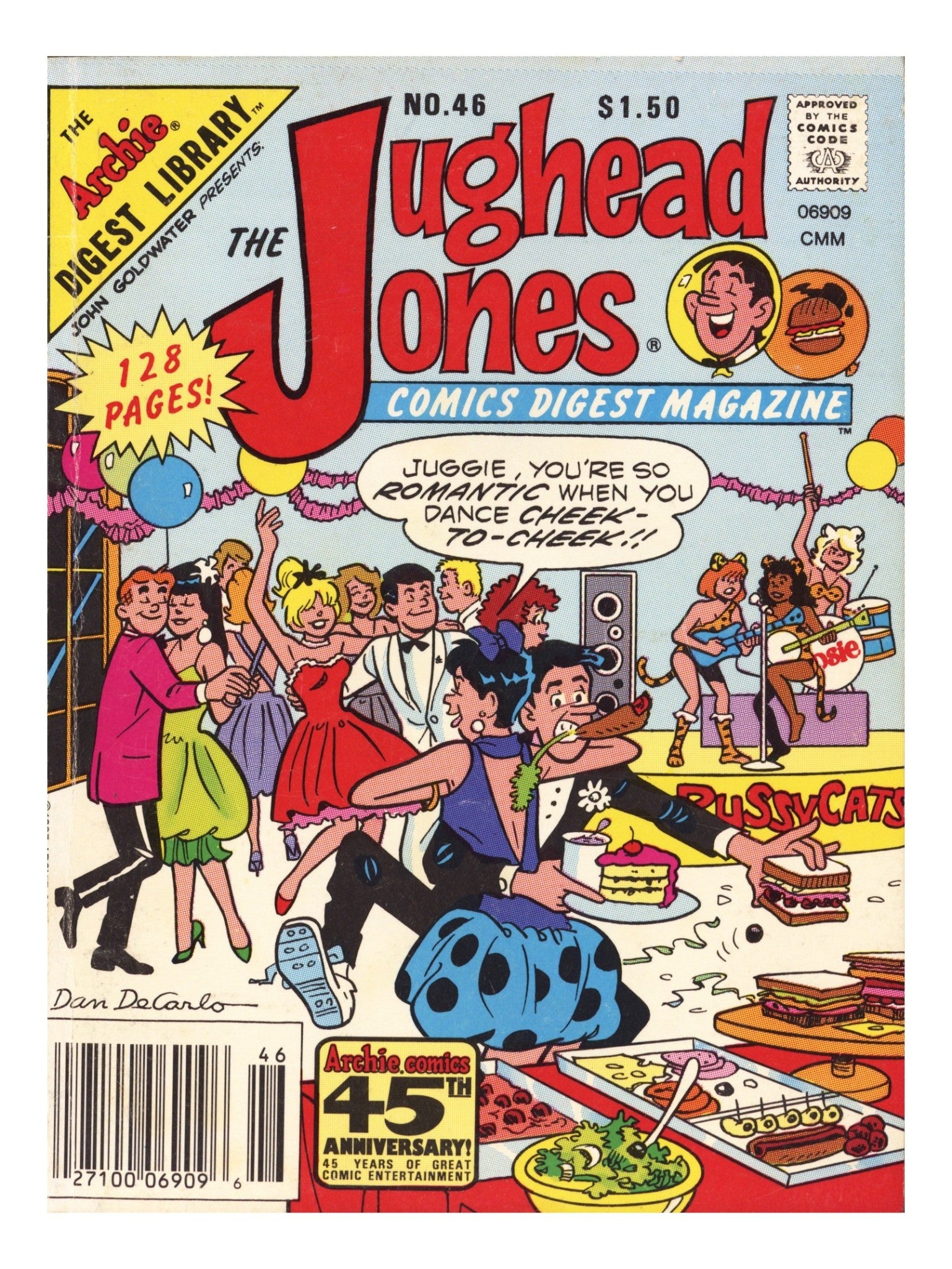 The Jughead Jones Comics Digest 46 Mid Grade (1987) Canadian Price Variant 
