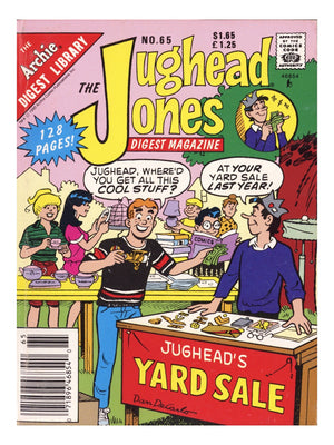 The Jughead Jones Comics Digest 65 Mid Grade (1990) Canadian Price Variant