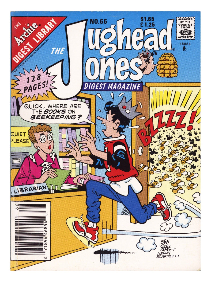 The Jughead Jones Comics Digest 66 Mid Grade (1990) Canadian Price Variant 