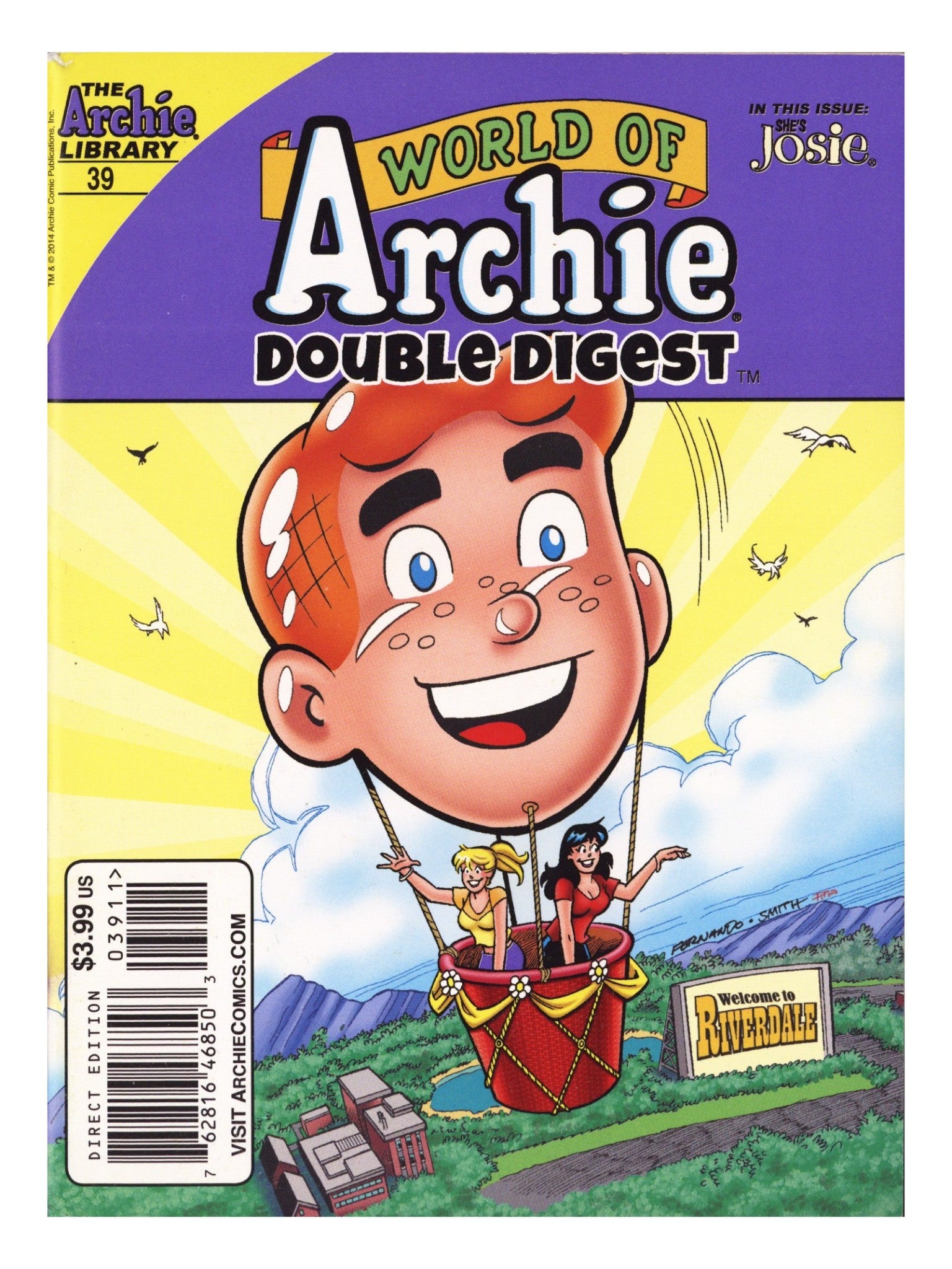 World of Archie Double Digest 39 High Grade (2014) 