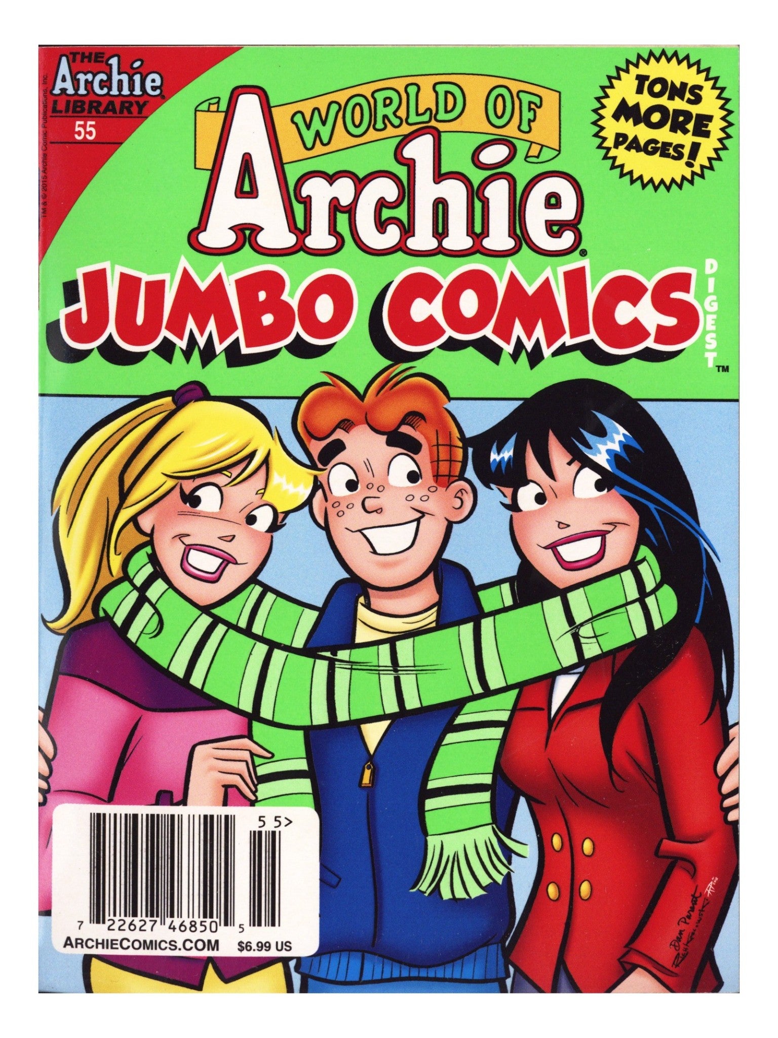 World of Archie Double Digest 55 High Grade (2016) Newsstand 