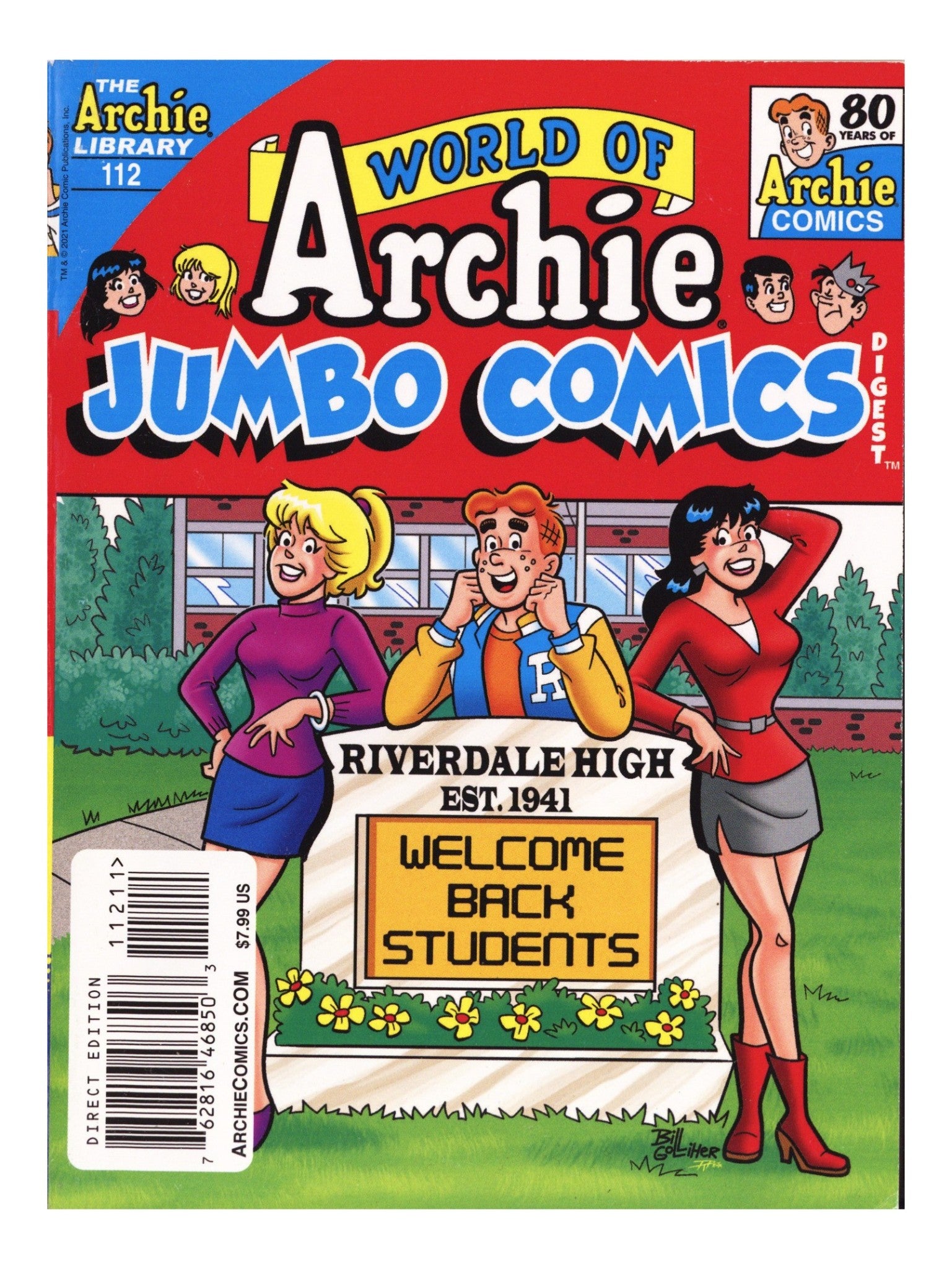 World of Archie Jumbo Comics 112 Mid Grade (2021) 