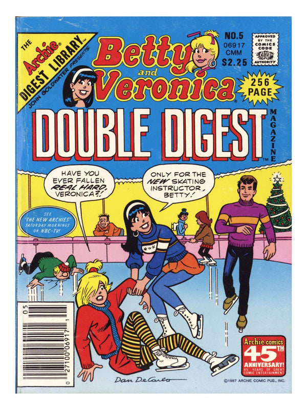 Betty & Veronica Double Digest 5 Mid Grade (1988)
