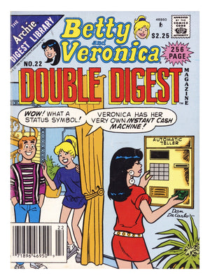 Betty & Veronica Double Digest 22 Low Grade (1990) Newsstand